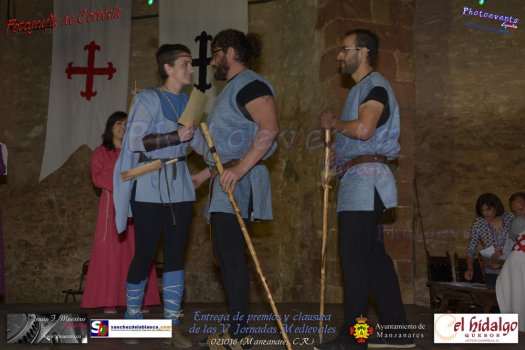Entrega de premios y clausura Medievales MM021016
